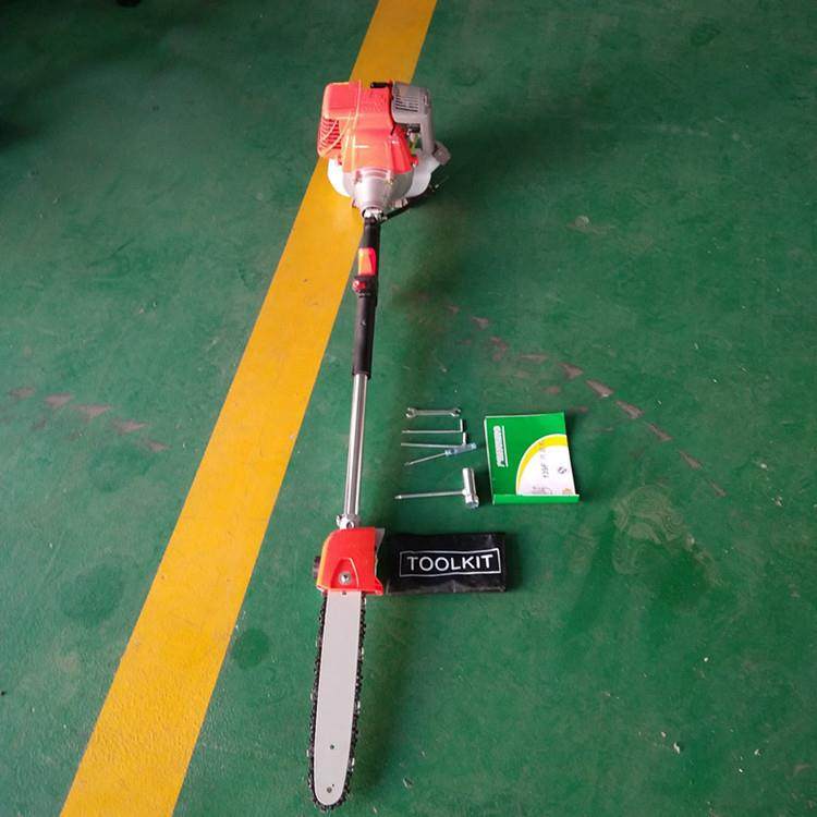 园艺果高剪汽油伸缩高枝ZID锯便侧挂式空轻修枝锯加树长省力伐木