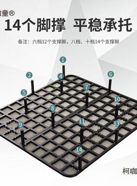 排骨架骨架子床支撑架1.8床米全钢铁架龙骨架床架板支撑WNH杆1太