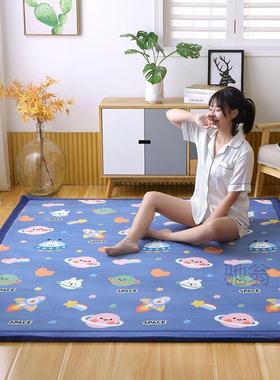 麓床r加厚边地毯床下床前毯婴垫儿宝宝防SYF摔卧室满铺可爱童儿房