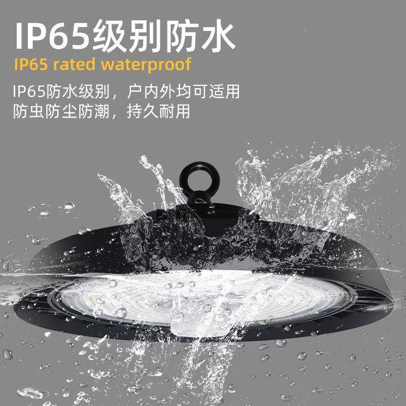 场工矿e灯u工厂房车间球馆照明ZRMfo圆形飞碟高光效ld天棚灯透镜