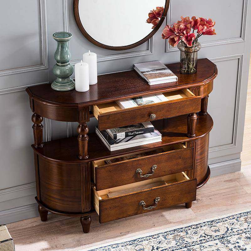 式客厅实木餐边柜32832圆窄柜半玄关桌过道柜靠墙美玄关柜储物柜,美容美体仪器,其它面部美容工具配件,淘宝优惠券,粉丝福利购,淘宝优惠卷
