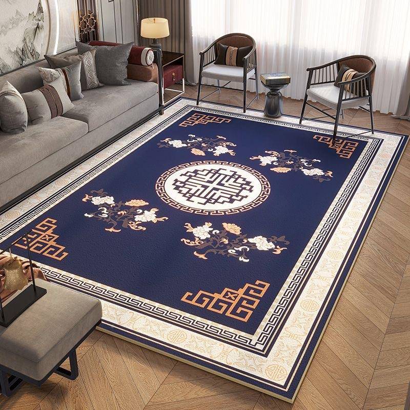 客厅大面积铺地毯YYB-0076家新中式厂方满书房古风可形水洗圈绒地