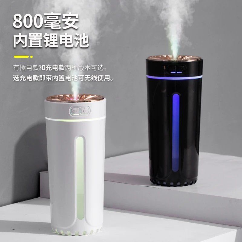 车载加湿器空气净化器雾化香薰喷雾机汽车用氧吧消除异味车内饰品
