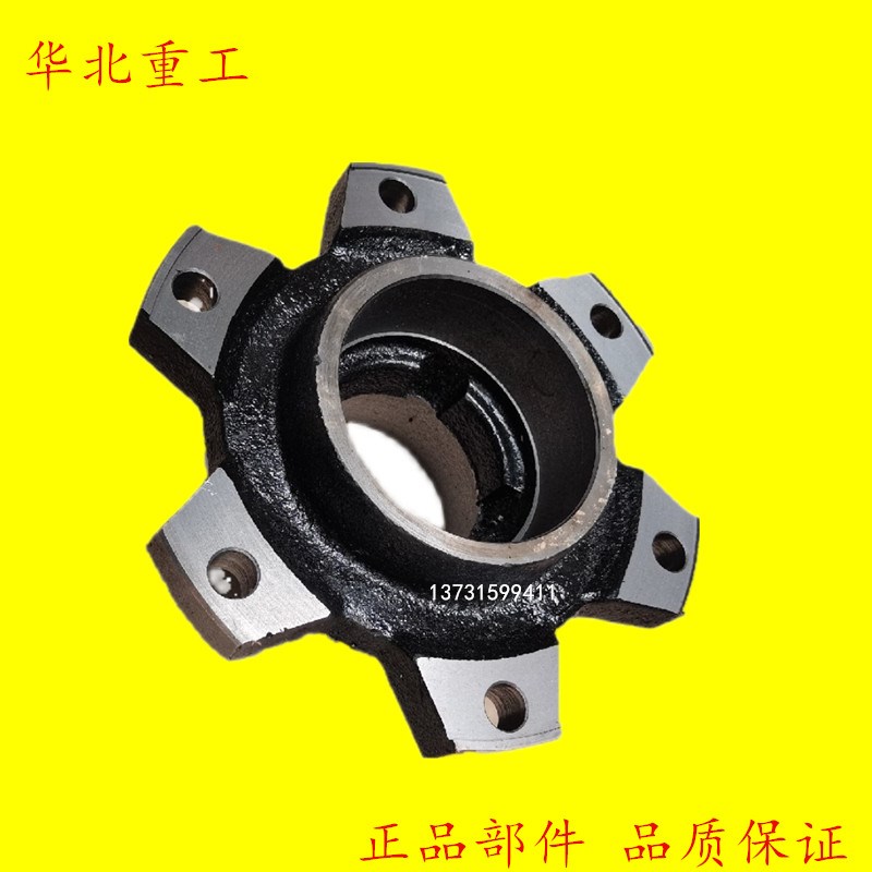 叉车转向轮毂后轮壳哈巴头转向轴头适用杭叉A30/R30平板车650-10