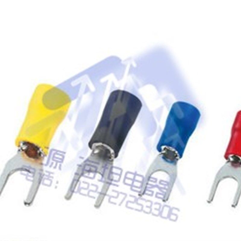 SV1.25-4 紫铜红色叉形绝缘端子 插口Y型冷压端头 铜接线端子千只,厨房电器,商用制热电器配件,淘宝优惠券,粉丝福利购,淘宝优惠卷