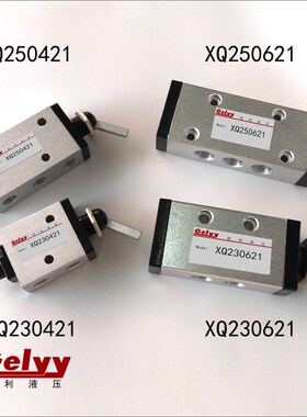 按钮阀XQ230621 230421 250421 250621拨动式人控阀 新益型机械阀