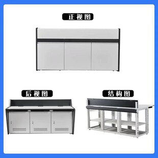 烤漆监控台指挥台中心控制台操作C台安防调度台网络工作台指挥台