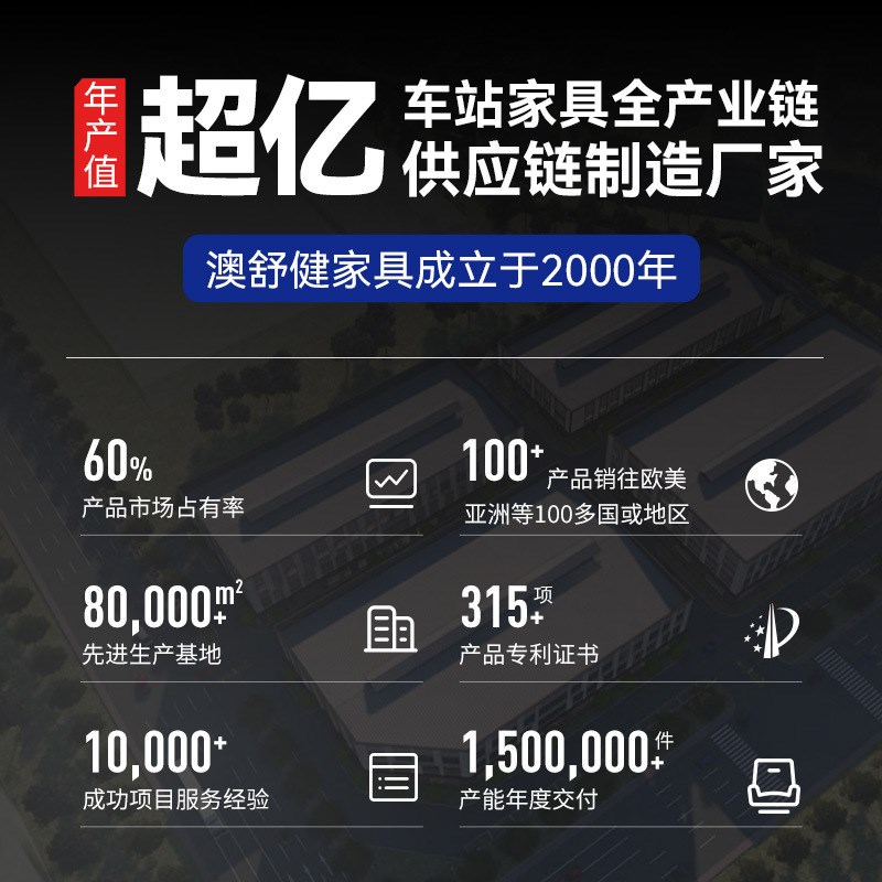 定制钢排椅机场椅等候椅诊椅x休息椅连排椅公共座椅车站高铁等候