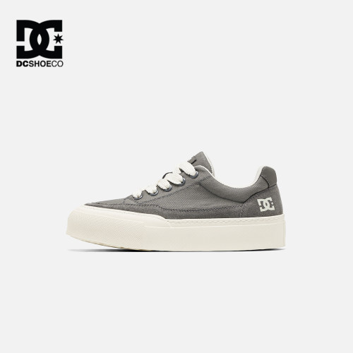 DCSHOES FORGE 帆布鞋男款2026新款夏季休闲布鞋复古板鞋真皮男鞋