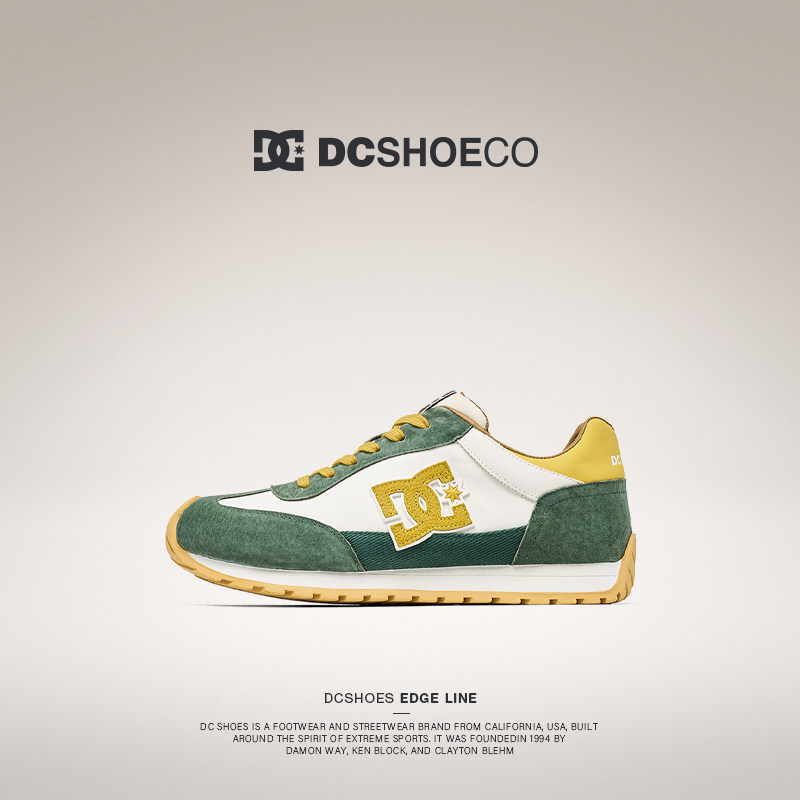 DCSHOES Ridge 2026春夏新款阿甘鞋复古休闲鞋真皮男鞋慢跑运动鞋