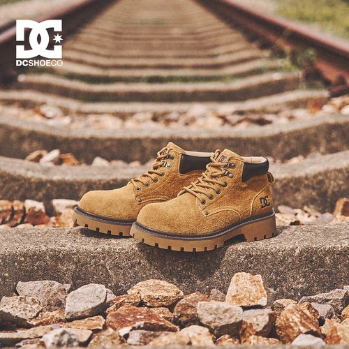 DCSHOES男鞋2026秋冬新款潮牌时尚休闲鞋厚底增高舒适防滑户外靴