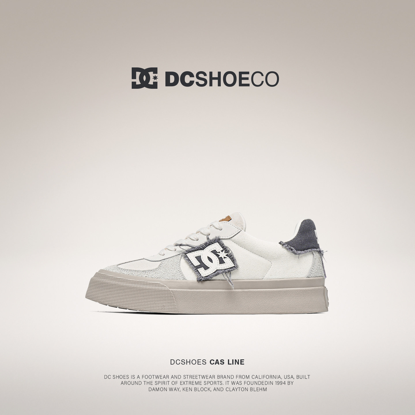 DCSHOES FRAY 真皮男士休闲鞋子男鞋2026新款今年流行爆款厚底鞋图片