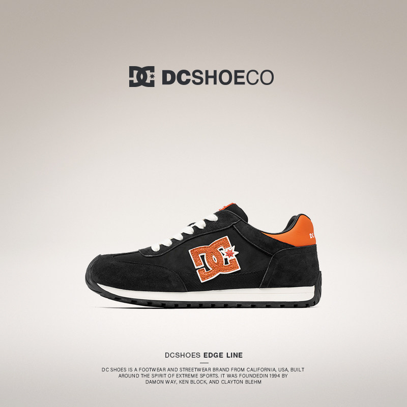 DCSHOES Ridge 男士休闲鞋2026春夏新款真皮德训阿甘鞋男鞋运动鞋