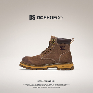 DCSHOES NIMBRO 雪地靴男加绒2025冬季加厚棉鞋保暖工装马丁靴子