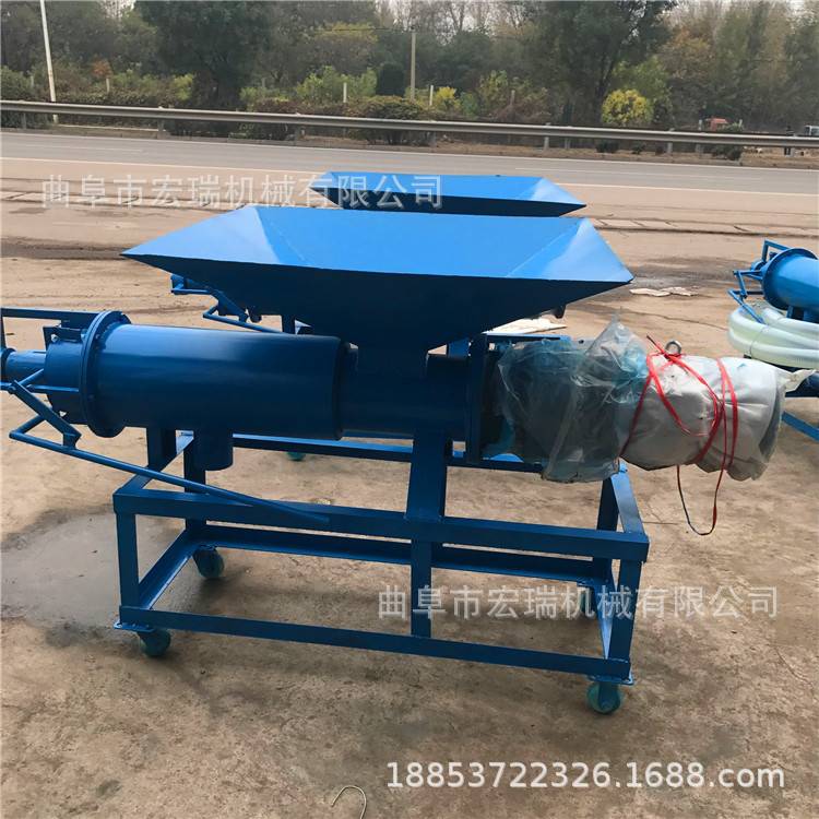粪便处理干湿分离机 鸡粪干湿分离机 斜筛式固液分离机