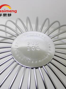 34不锈17718钢天0台地管漏屋室外圆形顶防堵塞网罩下水立体地漏