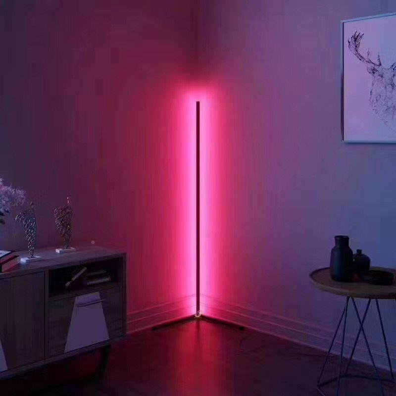 出口代简约落地BXO灯创意幻遥餐控led彩现墙角灯客厅卧室床头吧灯
