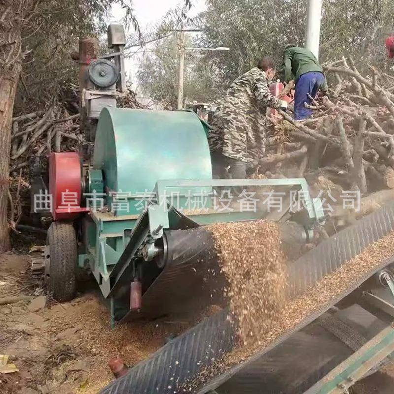 辽宁粉食边用菌菇种植粉碎机圆木木材木LJR屑机竹子料碎角机