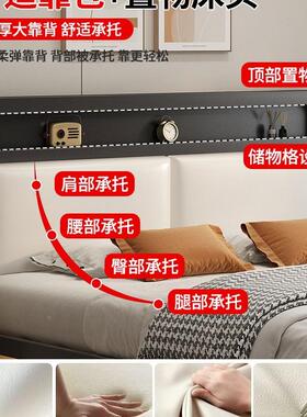 铁艺双人床床家用1米加固加厚铁床不锈床钢单人床8HOQ架铁架出租