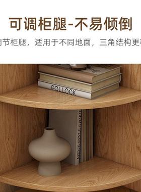 圆弧角转角角柜拐柜角边柜柜置物53244柜墙边三角角落置物架墙柜