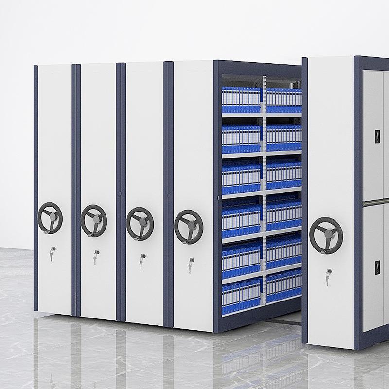 手动智档案柜密集VPZ移动档案密集能架档案架钢制智电动能资料柜