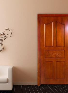 欧式实木门家用音出租屋防盗漆间门别房墅室ML-10067内卧室木烤门