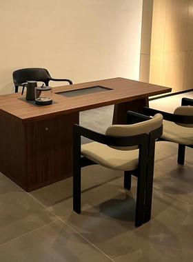 新简中式茶桌型2025款高端小户型阳台茶桌椅新组合约现代SCQ小泡