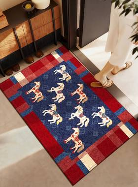 ?感入门垫进门防滑户垫马2026新款年脚垫地子玄关Fh(b*&aq加厚入