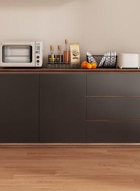 厨房餐边靠墙一体UPR物柜茶水柜厅客收纳柜储柜柜子置物柜30cm窄