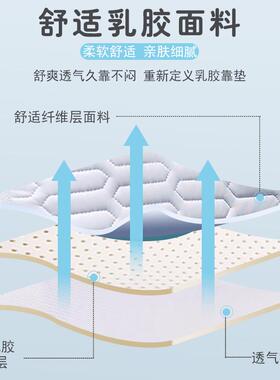 乳胶头靠垫软妇包46136腰靠床枕大靠背孕沙发抱护枕宿舍床上看书