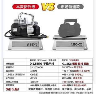 匠X5275多功缸能SUV载充气泵双电高压大功率动汽车用车轮胎打气泵