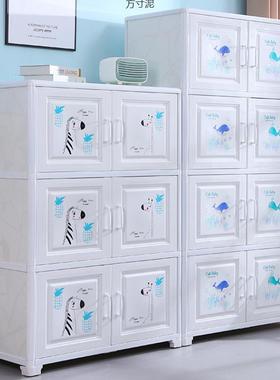 简易双开小门铝合金衣85面大容柜54357量家用组装卧室户型塑宽料