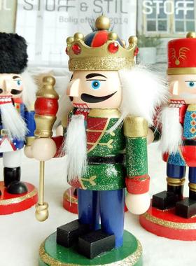 202BNF5兵款圣诞节摆件桃夹子胡木偶15新CM套4胡桃士厂家