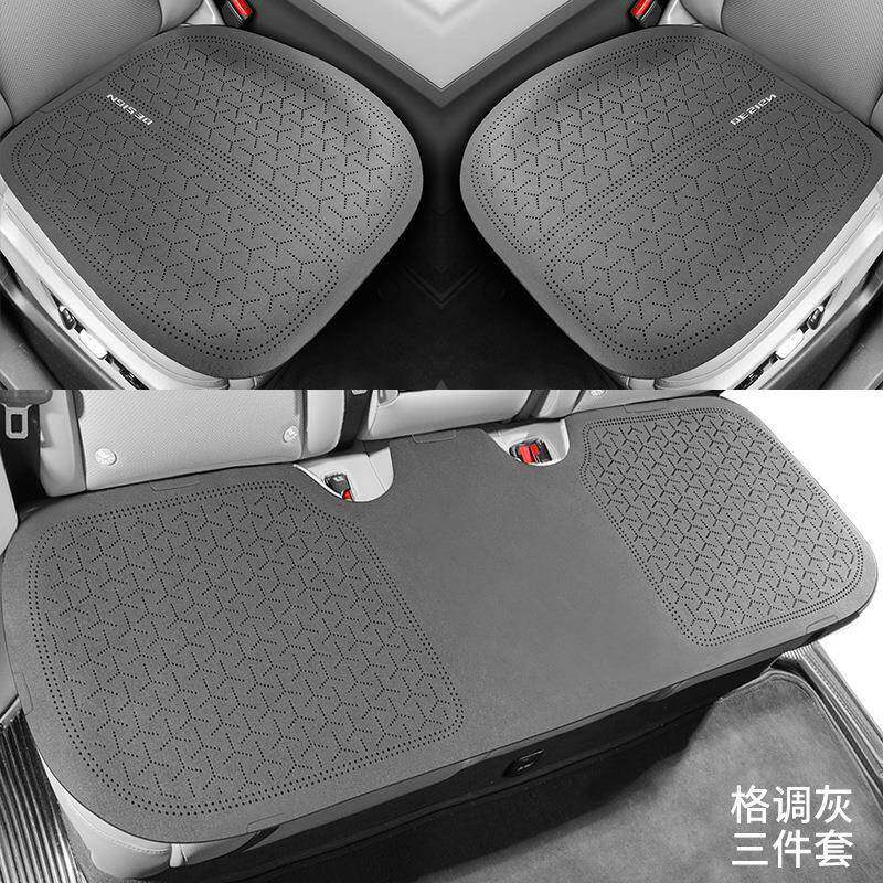 夏季汽车垫三坐件套季无靠背免洗科技布YNY垫单片透气车垫座子四