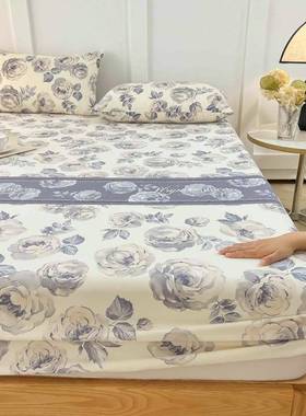 冬季ZJF33290加单单厚纯棉磨毛1床笠件00全棉宿舍单人学生被枕套