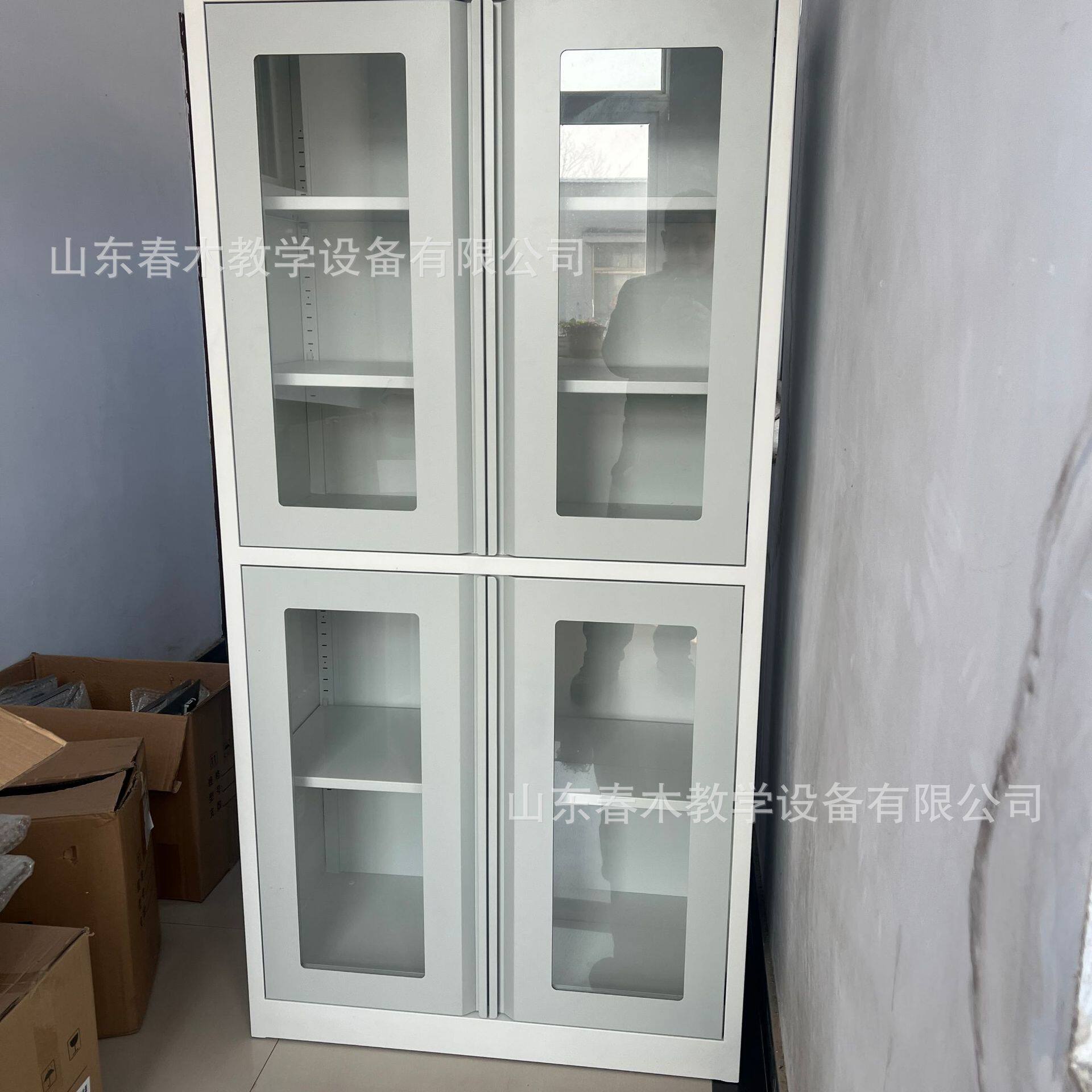 实验室仪器柜全钢器皿柜理化生准备室器材柜加厚