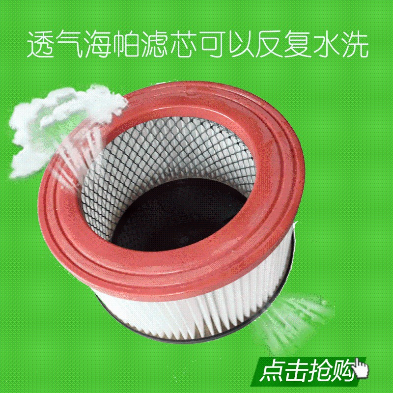 工业鼓风机除尘高压漩涡风机气泵二级过滤器空压机海帕滤芯集尘桶