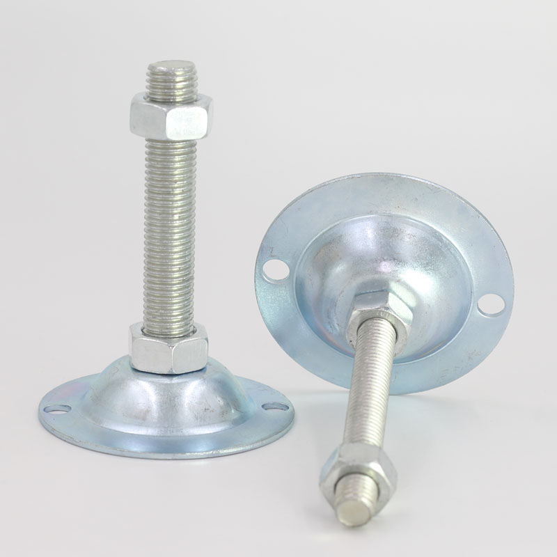 m12 m16 m20  新款平底带安装孔脚杯 支撑调节脚