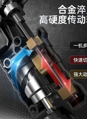 德国转换头电钻变电锯往复锯手持马刀锯家用小型手持木工锯子万能