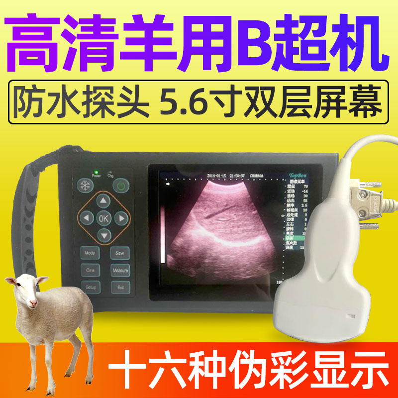 羊用B超机猪用b超机畜牧b超机猪羊兽用b超测孕仪器高清便携检孕仪