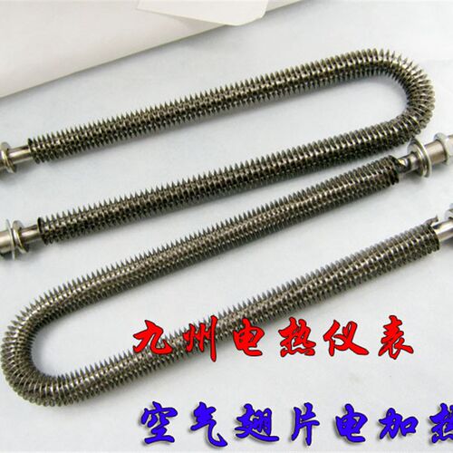 空气电加热管 不锈钢翅片 干烧电热管 烘箱烤箱 发热管 2500W