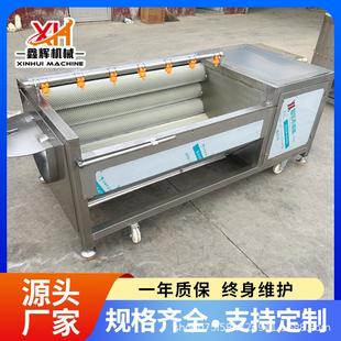 毛辊清洗机猪牛羊头蹄清洗机火烧头蹄耳朵肘子清洗机毛刷清洗机