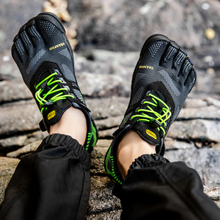 梵鱼五指鞋厚底减震跑步鞋室外登山运动鞋赤足综合训练健身拇外翻