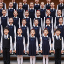 儿童大合唱演出服男女童小学生爱国朗诵比赛初中生合唱团表演服装