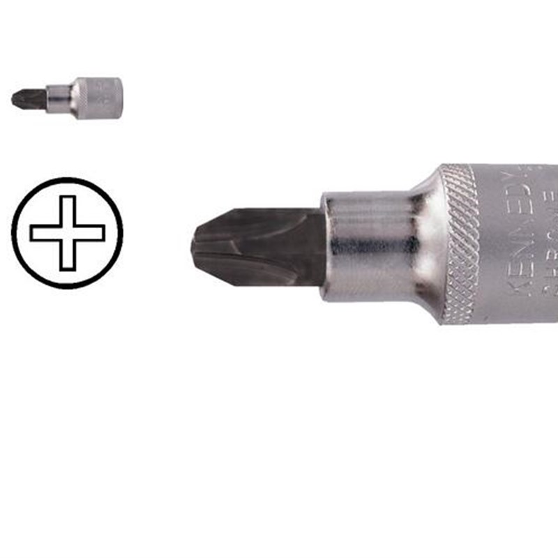 进口英国肯尼迪KENNEDY 1/2方 PH2十字套筒旋头 KEN-582-7861K