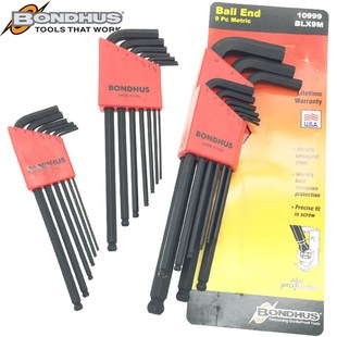 美国BONDHUS波顿内六角扳手10999 5加长球头螺丝刀10992 10946