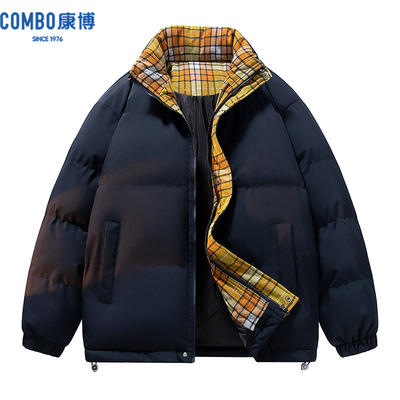 康博男冬季加厚保暖宽松百搭棉衣