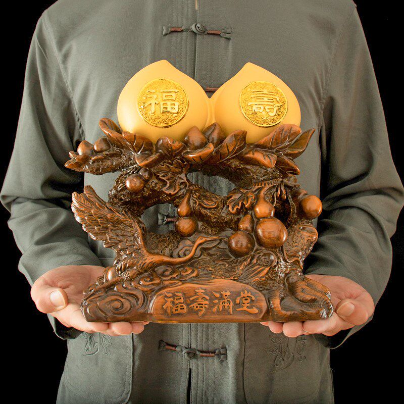 寿桃摆件祝寿贺寿礼物多福添寿大送E老人爷爷奶奶长辈实用生日礼