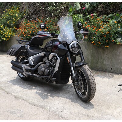 适用高金1000i前挡风板THOR1000透明护胸板前挡风玻璃改装可定制