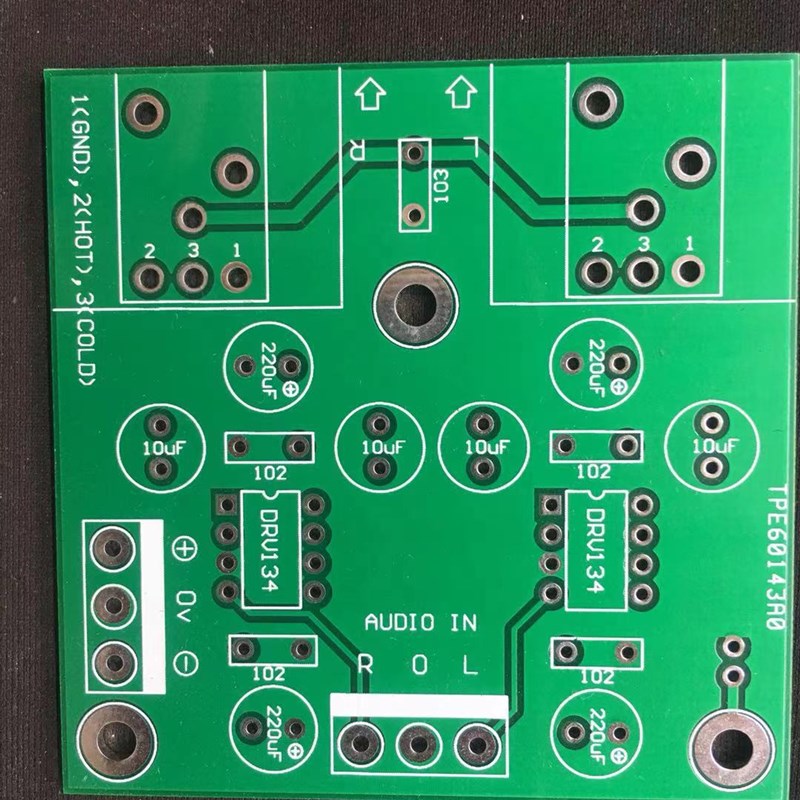 DRV134PA双声道单端转平衡板